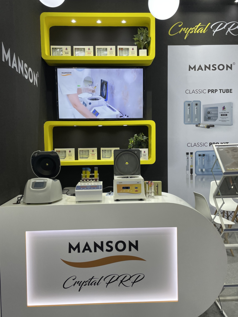 Platelet-Rich Plasma PRP Tube Kit Manson 2024 Dubai Exhibition Review
