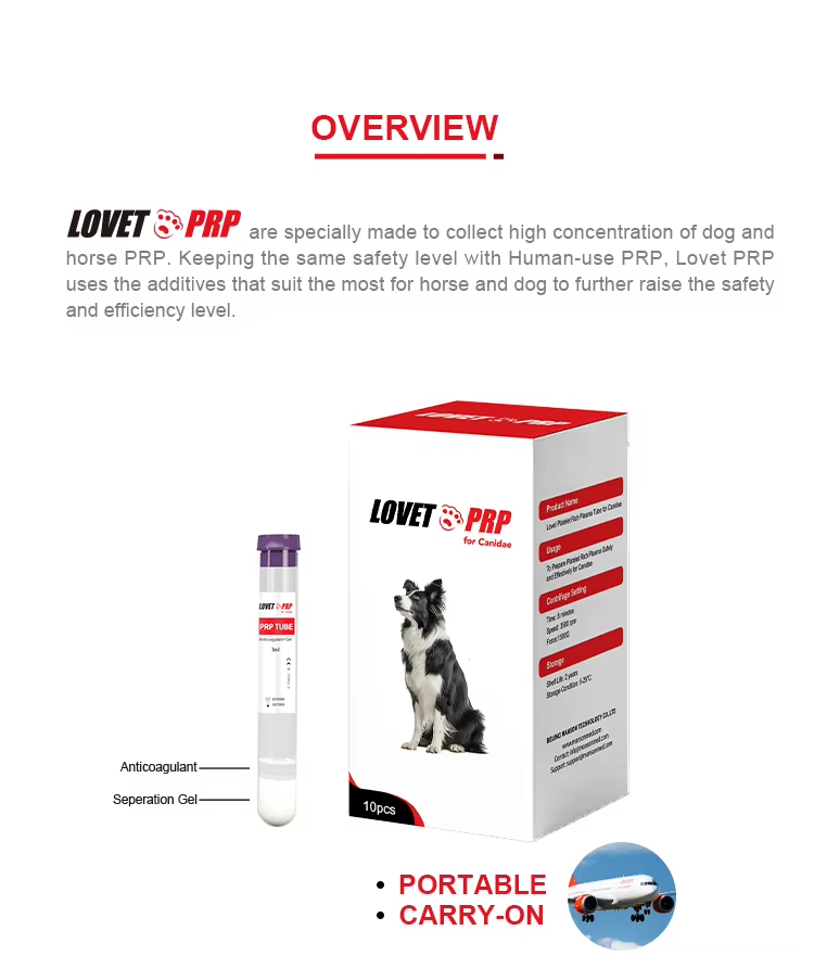 PRP Tube for Dogs