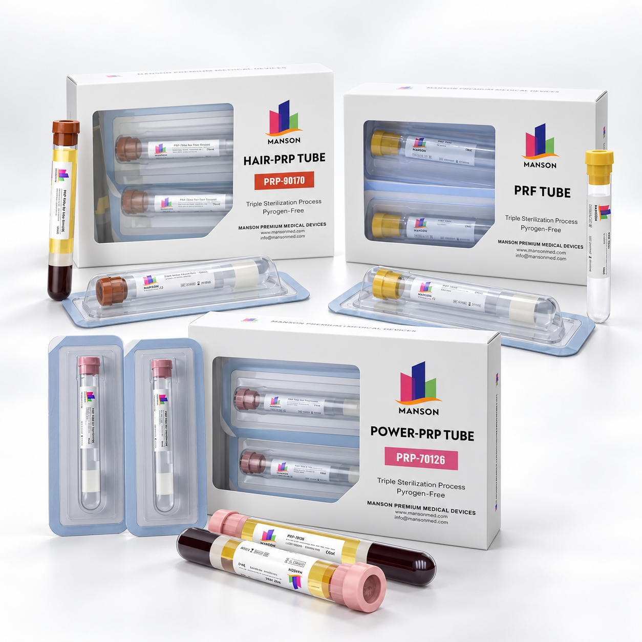 Aesthetic HA-PRP & PRF Combo Kit