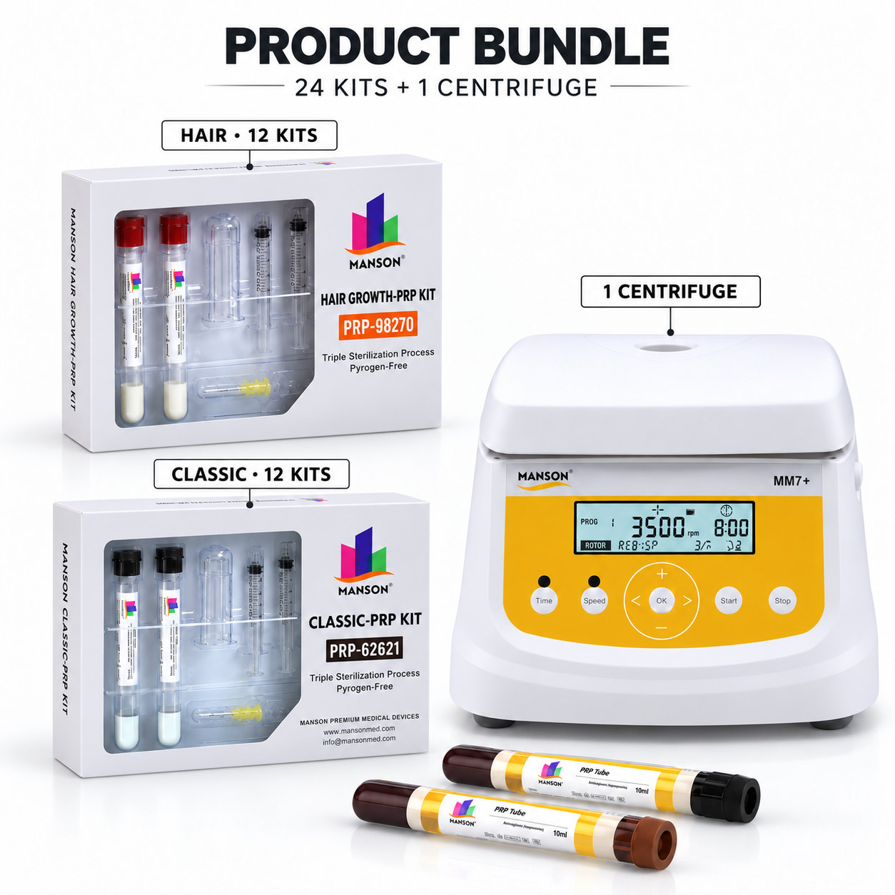 Manson PRP Clinic Starter Kit